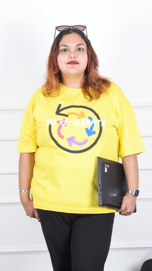 To Re-Iterate: This T-Shirt is Exactly What You Need