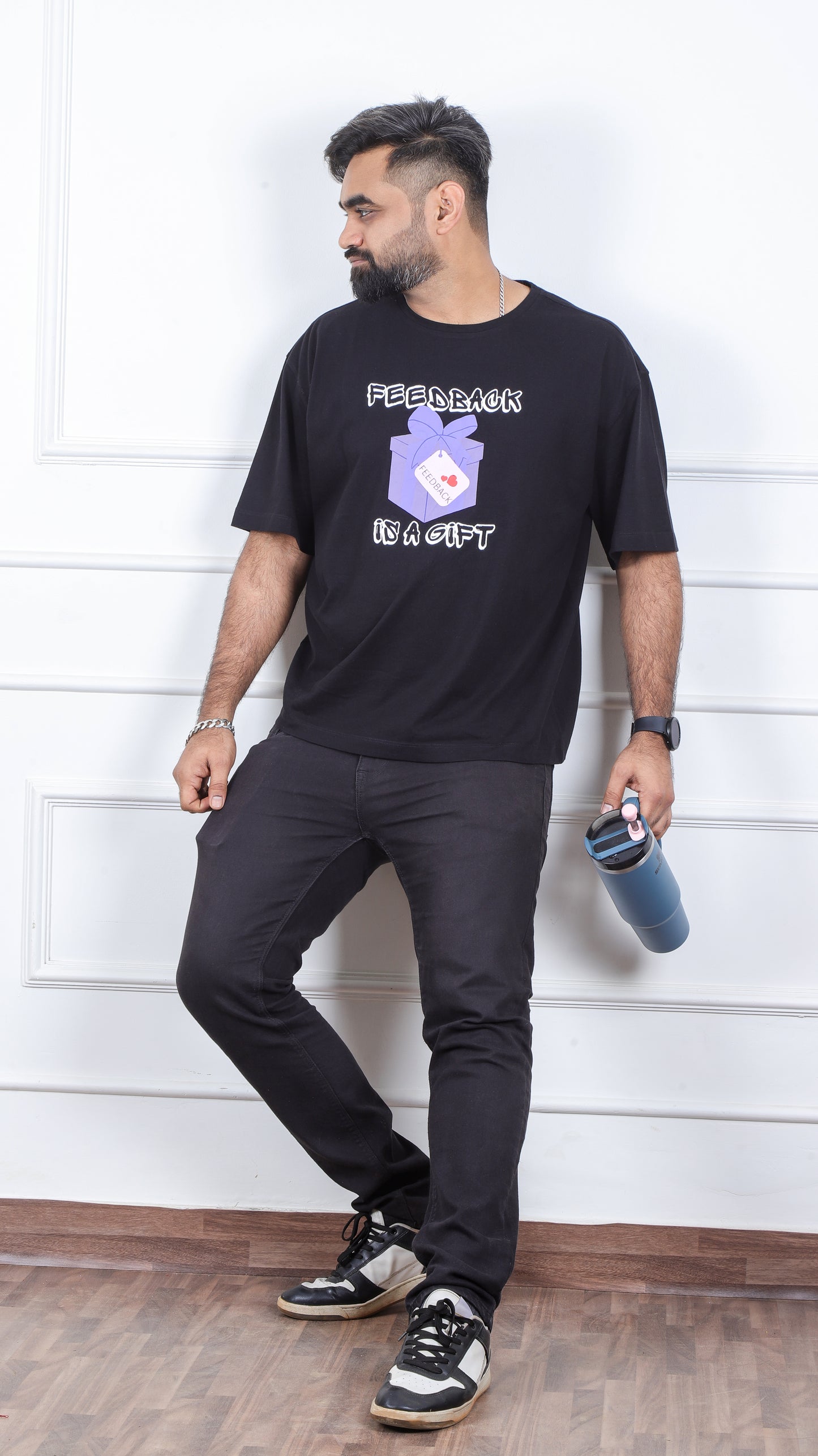 We Got You Covered (Literally) with this "Feedback is A Gift" Tee