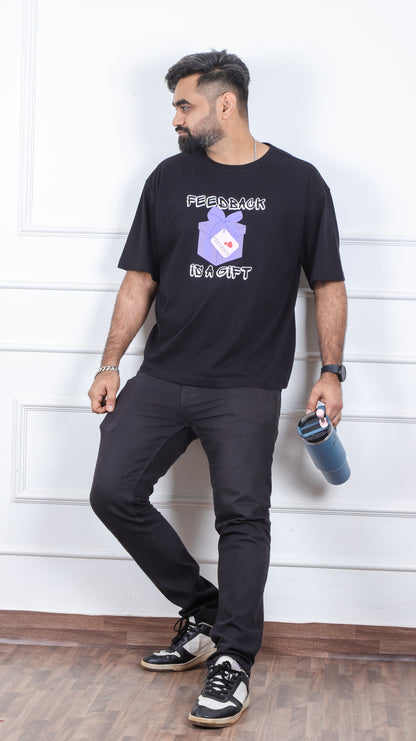 We Got You Covered (Literally) with this "Feedback is A Gift" Tee