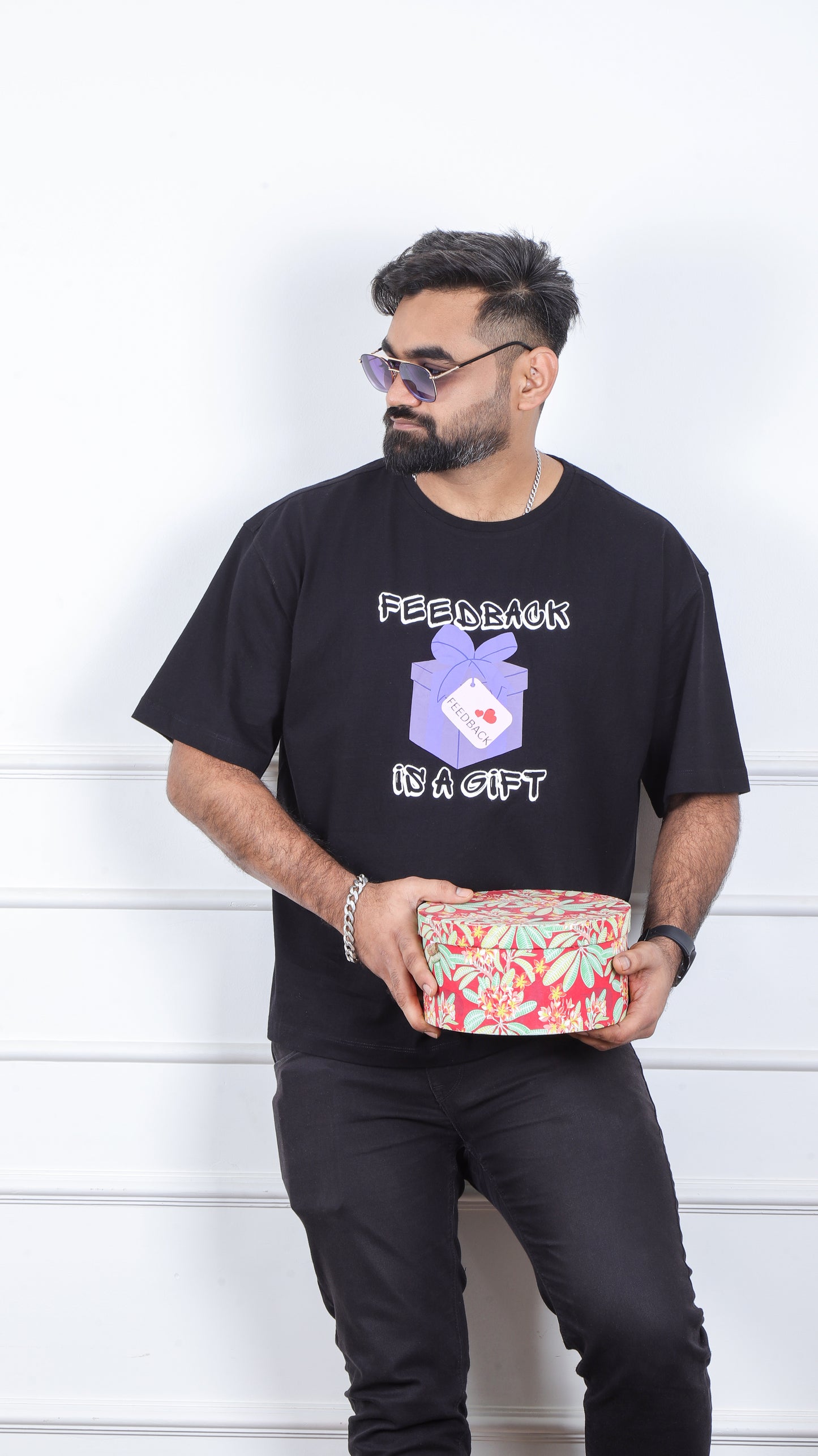 We Got You Covered (Literally) with this "Feedback is A Gift" Tee